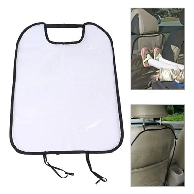 For Kids Kick Seat Back Cover Seat Back Protector 58cm X 42.5cm Cover Mat Kick Mat Transparent For Car Seats 1pack 1 Pc