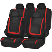 Full Set Car Seat Cover Fabric Universal Polyester Breathable Washable Suitable For Car Truck Van Suv Car Accessories Interior