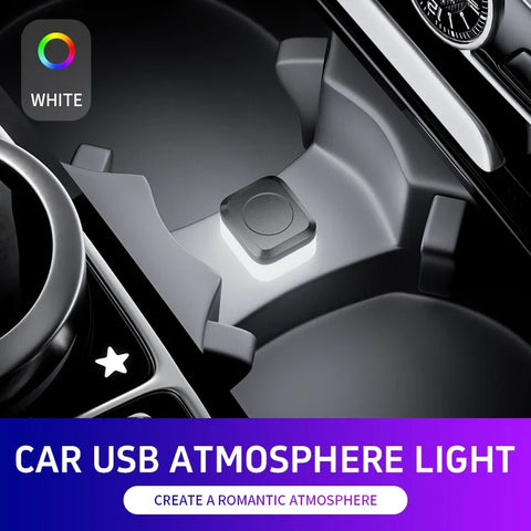 New USB Car Interior Ambient Atmosphere Light LED Signal Lights Auto Reading Lamp Decorations Night Lights Interior Accessories