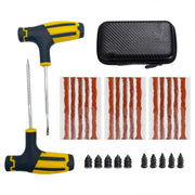 Car Tire Repair Kit Puncture Plug Tools Tyre Puncture Emergency for Universal Tire Strips Stiring Glue Repair Tool Kit