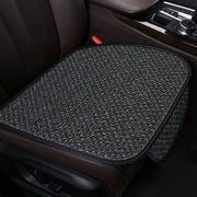 Car Seat Cover Front Rear Flax Seat Protect Cushion Automobile Seat Cushion Protector Pad Mat Backrest Headrest Auto Interior