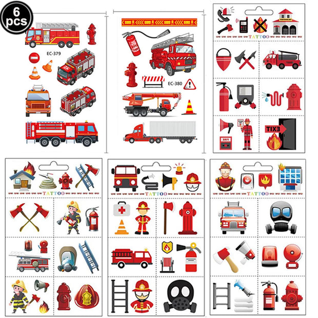 Children Firefighter Fireman Cosplay Toys Kids Birthday Gift Child Toys for Boys Girls Christmas Gifts