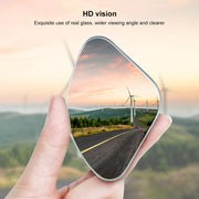 Car Blind Spot Mirror 360 Degree Rotating Frameless Auxiliary Rearview Mirror Auto Motorcycle Wide Angle Sector Mirrors 2pcs