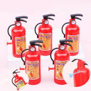 10Pcs Mini Fire Extinguisher Shape Water Guns Outdoor Summer Beach Toys for Kids Birthday Party Favors Pinata Fillers Treat Bag