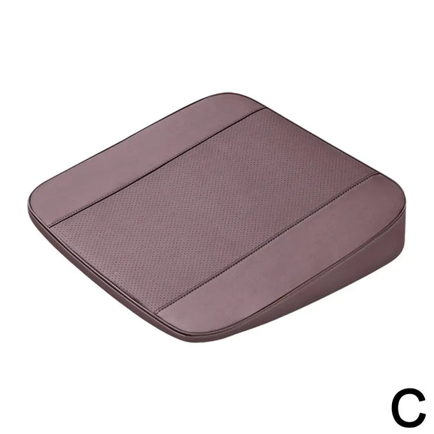 Car Seats Cushion Ice Silk Slant Elevating Pad Increase Seat Cushion For Practice Driving Pain Relief Comfort Office Chair 2025