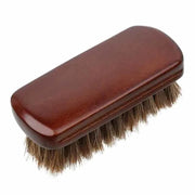 New Horsehair Leather Textile Cleaning Brush for Car Interior Furniture Apparel Bag Shine Polishing Brush Auto Wash Accessories