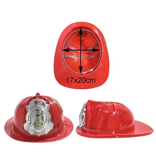 Fireman Birthday Party Supplies Firefighter Helmet Fire Hydrant Straws Cups with Lids Fire Extinguisher Squirt Toys Fire Favors