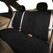 Car Seat Covers For 5 PCS Full Set For Four Seasons Black Universal