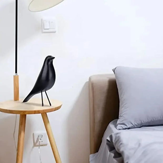 1pc Bird Figurine Resin Bird Statue Sculpture Modern Minimalist Bird Decorative Ornaments for Living Room Bedroom Office Decor