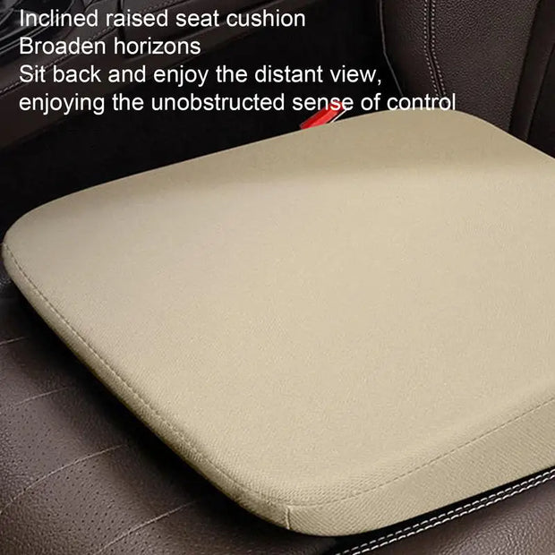 Ergonomic Car Seat Cushion Heightening Seat Pad Driver Seat Booster Cushion Pad For Short People Car Interior Accessories