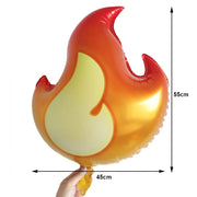 Inflatable Fire Extinguishers Shaped Balloons Toys for Kids Fire Truck Birthday Party Decor Firefighter Birthday Party Supplies