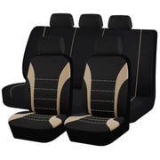 Universal Car Seat Covers Polyester Fabric Fit For Most Car Suv Truck With Airbag Compatible Car Accessories Interior Seat Cover