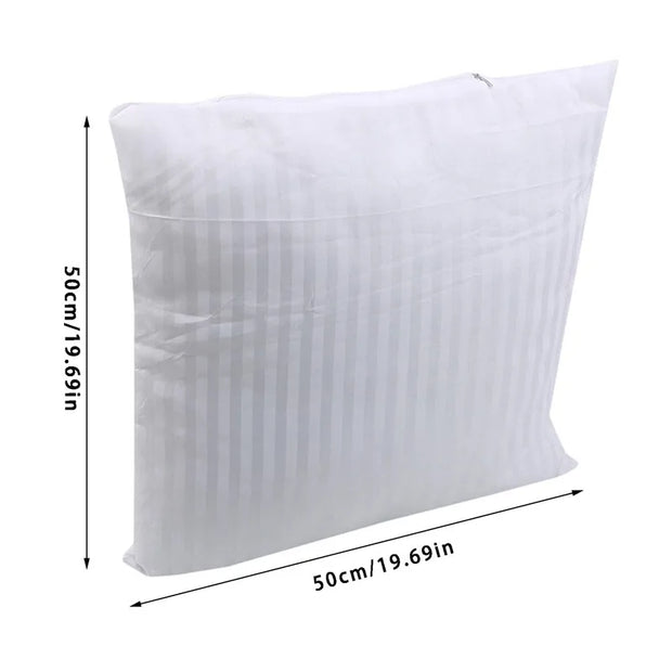 2024 New White Soft Pillow Cushion Seat Inner Filling Cotton-Padded Pillow Core For Car Insert Cushion Core Soft