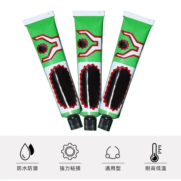 1PCS Car Motorcycle Bicycle Tire Repairing Glue Inner Tube Puncture Repair Glue Agent Emergency Portable Tyre Vulcanized Glue