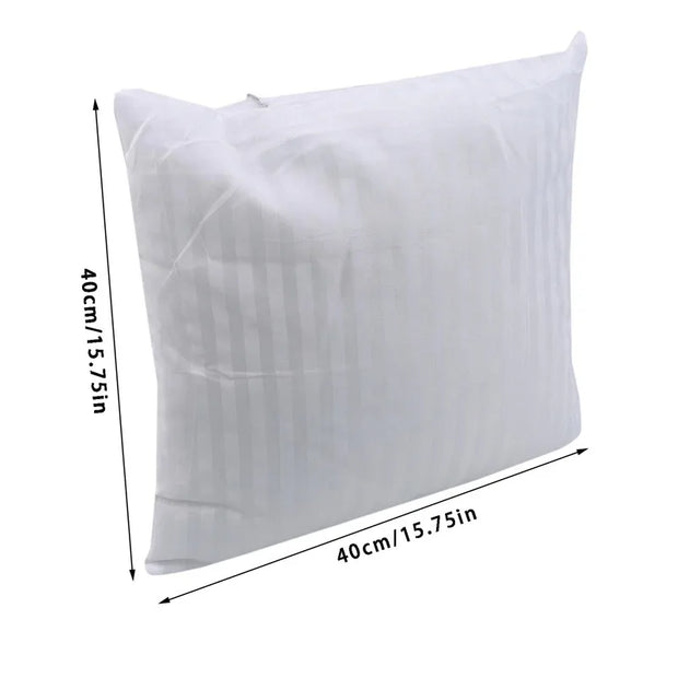 2024 New White Soft Pillow Cushion Seat Inner Filling Cotton-Padded Pillow Core For Car Insert Cushion Core Soft