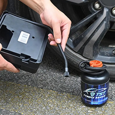 Tire Repair Sealant Air Filler Sealant 450ml Efficient Tire Inflator Quick Repair Tire Repair Sealant For All Vehicles