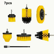 5/7pcs Electric Brush Attachment Set Power Drill Scrub Brush Wash Clean Tool With For Cleaning Car Washing Grout Carpet Floor