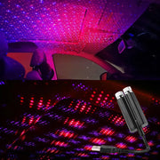 1pcs Car Interior Lights Roof Star Light USB LED Starry Atmosphere  Projector Decoration Night Party Decor Galaxy Light