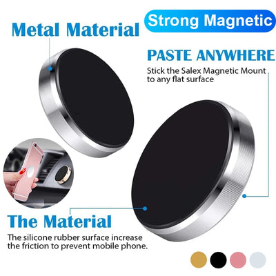 1PCS Magnetic Phone Car Holder Universal Magnetic Mount Bracket Stick on Car Dashboard Wall for iPhone for Samsung for Xiaomi