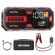 Car 6000A Portable 12V  Jump Starter Power Bank 12V Auto Battery Charger Booster Starting Device