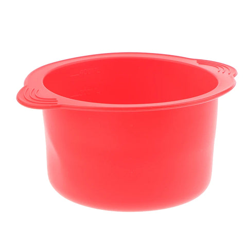 Wax Warmer Replacement Pot Heat-resisting Silicone Bowls Non-Stick Pan Liner Easy Clean Hair Removal Melting Waxing Bowls