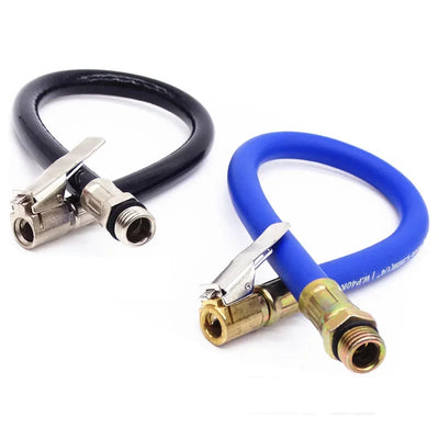 Tire Inflator Hose Tyre Hose Portable Air Compressor Pipe Rubber Air Rubber Hose For Car Motorbike