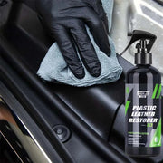 Plastic Leather Restorer Interior Detailer Hgkj S3 Quick Coat For Car Interior Refurbish Leather Renovator Conditioner Cleaning