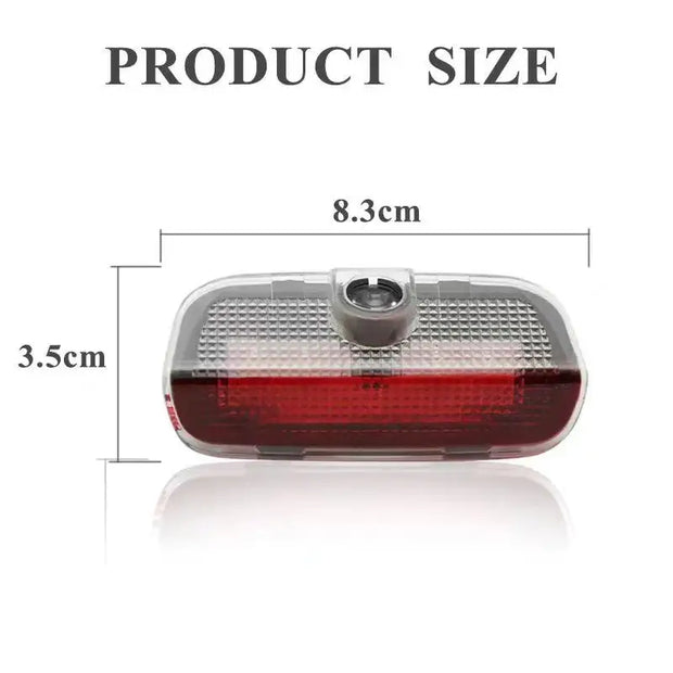 2PCS Car Door Emblem LED Light Welcome Lamp Wireless Laser Projector For Volkswagen GOLF 5 Polo Golf 6 Golf 7 Accessories