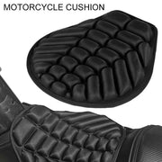 Motorcycle Seat Cushion Black Foam Soft Comfortable Breathable Seat Covers Mats Motorcycles Electric Bike Accessories