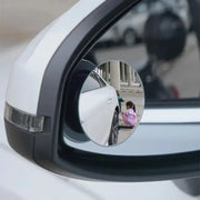 360 Degree Car Blind Spot Rear View Mirror Wide Angle Adjustable Small Round Mirror Car Reverse Auxiliary Rearview Convex Mirror