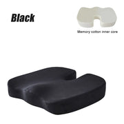 Travel Seat Cushion Memory Foam U-Shaped Pillow for Chair Cushion Pad Car Office Hip Support Massage Orthopedic Pillow