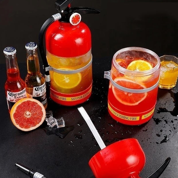 1.5L  Wine Drink Dispenser Fire Extinguisher Pourer Party Beer Dispenser Beverage Wine Spirits Beer for Party Bar Accessory