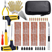 Car Tire Repair Kit Puncture Plug Tools Tyre Puncture Emergency for Universal Tire Strips Stiring Glue Repair Tool Kit