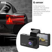 XUSHIDZ Q10 1080P NEW Dash Cam Night Vision Car DVR Vehicle Recorder Car Camera G-sensor HDR DVR  Loop Recording Dashcam