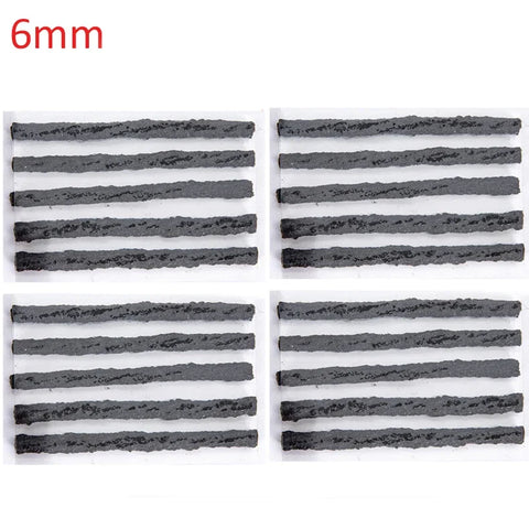 Tubeless Tire Repair Strips Car Motorcycle Bike Tyre Puncture Repairing Plug Seal Tools Rubber Strip Tires Repair Tool