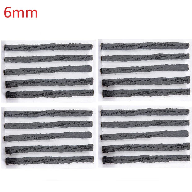 Tubeless Tire Repair Strips Car Motorcycle Bike Tyre Puncture Repairing Plug Seal Tools Rubber Strip Tires Repair Tool