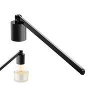 Candle Turn Off Tool Polished Stainless Steel Candle Flame Extinguisher Long Handle Black Candle Snuffer For candle cutter