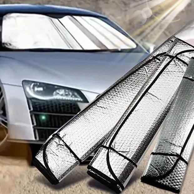 150x80CM Car Window Sun Shade Windshield Snow Ice Anti-UV Protection Front Rear Windshield Block Cover Visor Auto Accessories