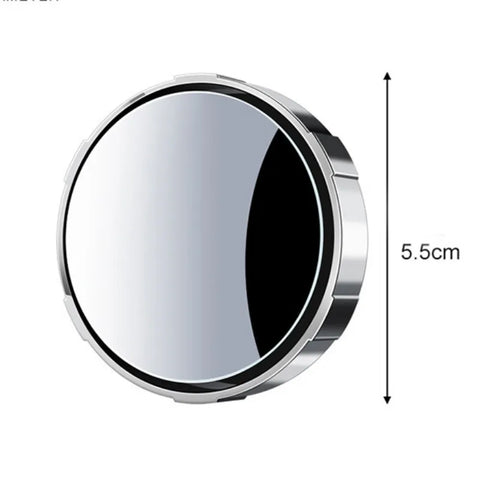 2pcs Car Auxiliary Rearview Mirror Suction Cup Mount 360 Degree Rotation Blind Spot Mirror Car Reversing Mirrors