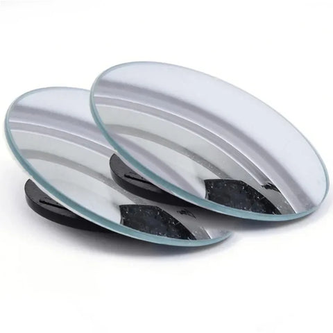 Car Rear View Mirror Auxiliary Blind Spot Mirror Ultra Clear 360 Degree Adjustable Wide Angle Car Reverse Borderless Mirrors