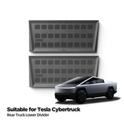 For Tesla Cybertruck 2024 Lower Layer Trunk Combination Partition Truck Bed Container Organizer Board Interior Accessories