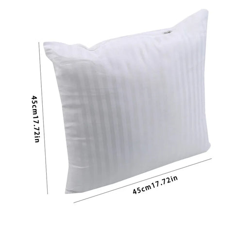 2024 New White Soft Pillow Cushion Seat Inner Filling Cotton-Padded Pillow Core For Car Insert Cushion Core Soft