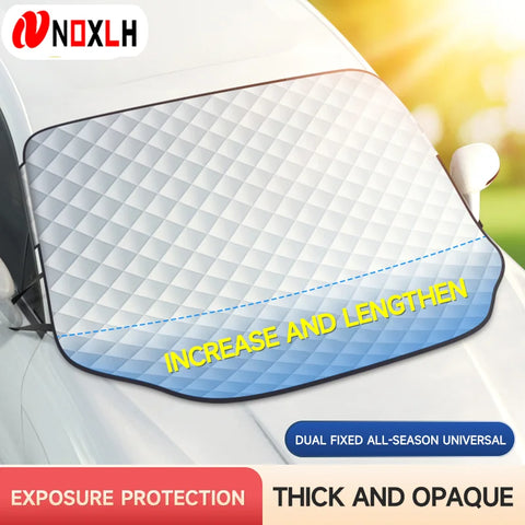 Car Snow Ice Protector Cover Winter Windshield Sunshade For Car Outdoor Summer Car Cover Anti Frost Anti Sun Covers Protection