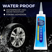 1/2Pcs Tire Repair Black Glue Liquid Strong Rubber Wear-resistant Non-corrosive Adhesive Instant Bond Leather