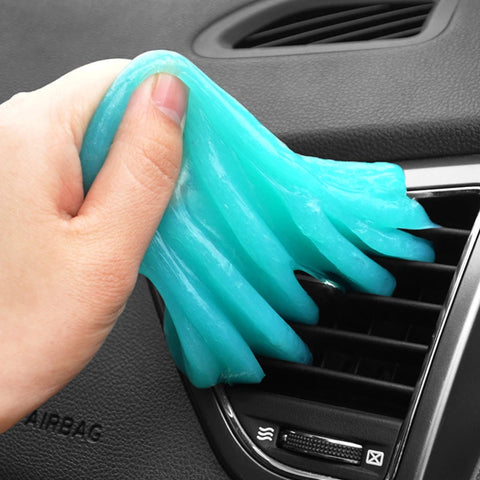 1Pc High Efficiency Dust Remove Gel Car Interior Clean Magic Mud Universal Household Keyboard Desk Cleaning Tool Car Accessories