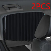 2PCS Magnetic Car Sunshade Window Curtain Auto Window Sun Shade Privacy Sun UV Protection Window Shield Car Interior Accessories