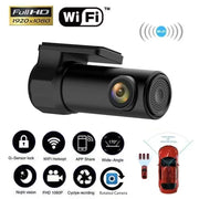 APP control smart car Wifi DVR Dash camera night vision video recorder HD1080P USB connection power supply