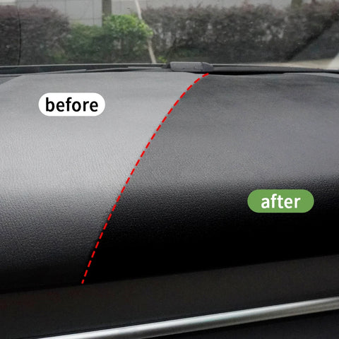 Car Plastic Leather Restorer Spray Polish Cleaner Coating Agent  Back To Black More Gloss Car Cleaning Products S3