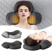 Neck Support Pillow Vibrating-Shiatsu Masage Pillow For Office