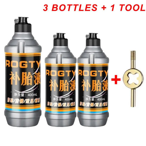 Tubeless Tire Sealant 400ml Tire Repair Kit Large Capacity Tubeless Tire Sealant For Car Small/Medium Wheeled